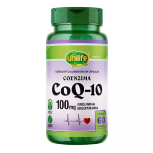 Espaço Som e Saúde Coenzima Q10 (Ubiquinona) Unilife 60 cápsulas